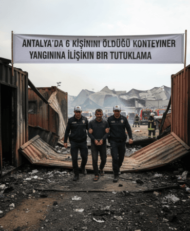 Antalyada-6-Kisinin-Oldugu-Konteyner-Yanginina-Iliskin-Bir-Tutuklama-gemini