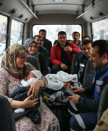 Izmir-Bornovada-Dolmus-Icinde-Beklenmedik-Dogum-Anne-ve-Bebek-Saglikli-gemini