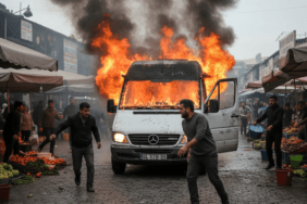 Pazaryerinde-seyir-halindeki-minibus-alevlere-teslim-oldu-gemini