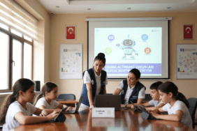 Yesilay-Izmir-Koruma-Altindaki-Cocuklari-Dijital-Dunyaya-Hazirliyor-gemini